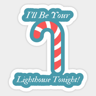 Lollypop Lighthouse Sticker